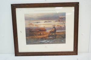lot 161 image: Autographed print