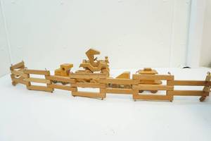 lot 163 image: Group of wooden toys