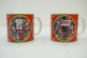 lot 199 image: Coca-Cola mugs