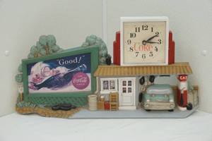 lot 200 image: Coca-Cola clock
