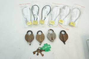 lot 261 image: padlocks, gun locks