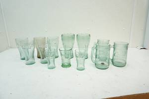 lot 268 image: Coke glasses