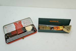 lot 297 image: vintage gun cleaning kits