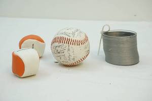 lot 336 image: autographed baseball