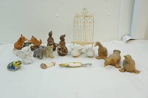 lot 349 image: ceramic and porclain figures