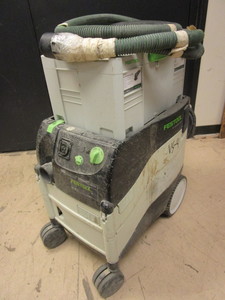 lot 704 image: FESTOOL HEPA VACUUM, FESTOOL 6 ORBITAL SANDER