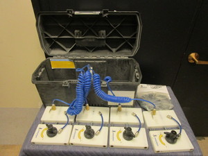 lot 776 image: MONUMENT TOOL-WORKS PARALLIGN SEAM CLAMP, FOR SOLID SURFACE