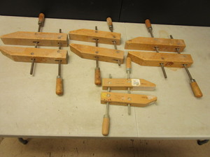 lot 781 image: JORGENSEN, GRIZZLY WOOD CLAMPS