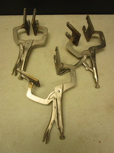 lot 787 image: VISE-GRIP LOCKING C-CLAMPS, 11