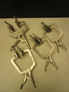 lot 788 image: VISE-GRIP LOCKING C-CLAMPS, 11, 9
