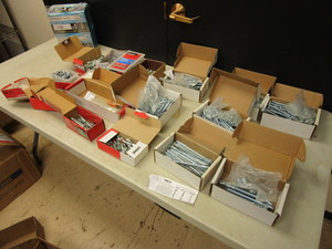 lot 832 image: ANCHORINGFASTENING BOLT SYSTEMS, WEJ-IT, HILTI, TOGGLER, RED HEAD, TAP-CON -BRAND
