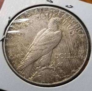1925-S PEACE SILVER DOLLAR
