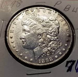 1898 MORGAN SILVER DOLLAR