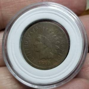 1880 INDIAN HEAD CENT IN AIRTITE