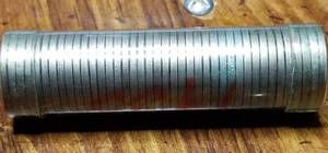 BU-UNC ROLL OF 1955 US JEFFERSON NICKELS 40 COINS