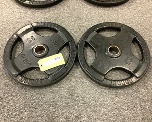 lot 50 image: 35Lb Weight Plates