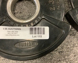 lot 115 image: 5LB Weight Plates