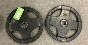 lot 59 image: 35 LB Weight Plates
