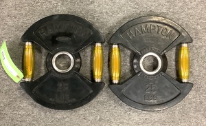 lot 70 image: 25LB Weight Plates