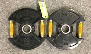 lot 71 image: 25LB Weight Plates