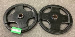 lot 92 image: 45LB Weight Plates