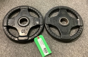 lot 89 image: 10Lb Weight Plates
