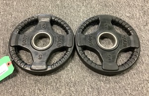 lot 87 image: 5Lb Weight Plates