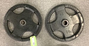 lot 58 image: 45LB Weight Plates