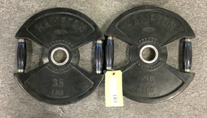 lot 78 image: 35LB Weight Plates