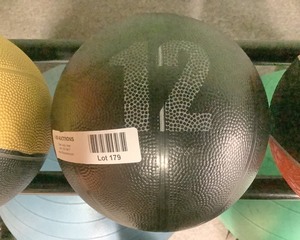 lot 179 image: 12 Lb Medicine Ball