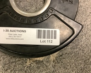 lot 112 image: 2.5 LB Weight Plate
