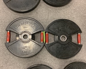 lot 72 image: 45LB Weight Plates