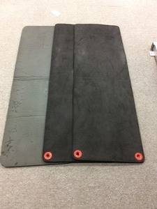 lot 209 image: Black Exercise Mat Set