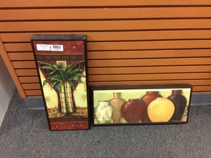 lot 255 image: Wall Canvases