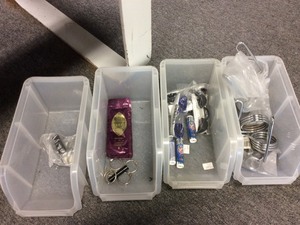 lot 277 image: Four Plastic ContainersContents