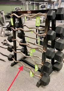 lot 170 image: 60 Lb Curl Bar