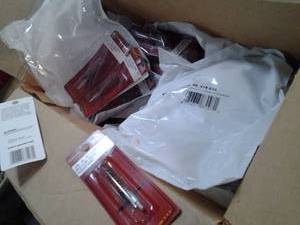 lot 96 image: Box of bore brushes for cleaning .3...
