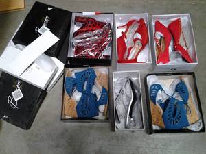 lot 105 image: Lot of Womens footwear. Brands lik...