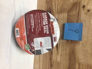 Frost King  Garage Door Bottom Seal Vinyl Replacement not sed See Pictures
