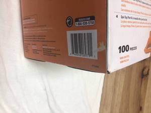 Ridgid spin top part A Level Max 100 pcs not used