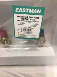 New Eastman washing Machine Outlet Box