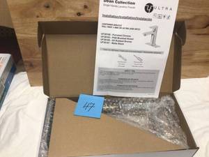 Dean Collection Single Handle Lavatory Faucet Polish Chrome Model UF38100 See Pictures