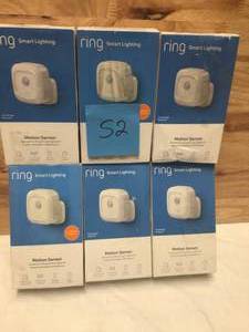 Lot o 6 Ring Smart Lightning Motion Sensors open pkgs&nbsp
