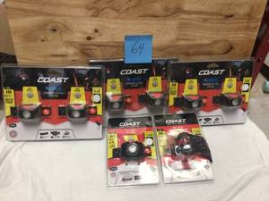 LOT OF New assorted Coasthead lamps See Pictures