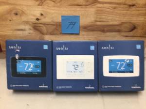 Lot of 3 Sensi Thermostats assorted models open box not tested
