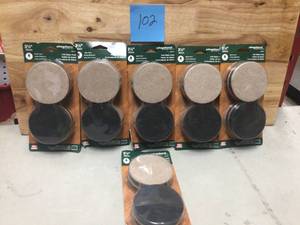 Lot of 6 Shephera Felt slider Pads New