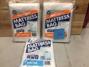 Lot of 3 new Mattress Bags QueenKing See Pictures
