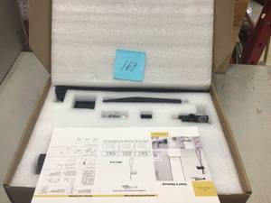 Black Single Hole Single Handle Bathroom Faucet with Deck Plate and Water Supply Hoses by Boyel Living See Pictures