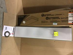lot 5 image: Lithonia Lightning 4 Saturn LED Lightning see pictures