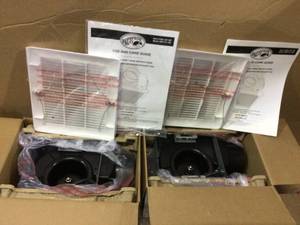lot 15 image: Lot of 2 Hampton Bay ventilation Fan customer returns see pictures